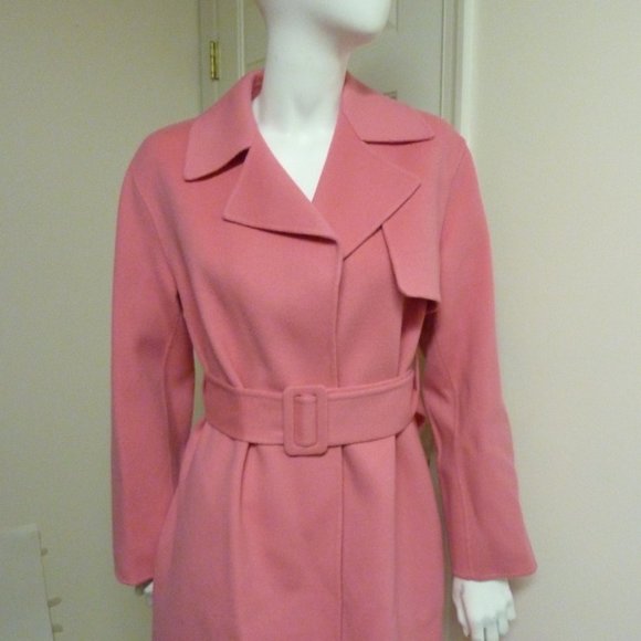 Theory Wrap Trench Coat in Double-Face Wool-Cashmere - Picture 7 of 9